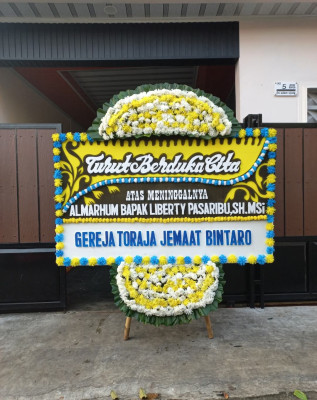 Papan Bunga Duka di Pateken