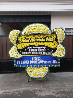 Papan Bunga Duka di Pateken
